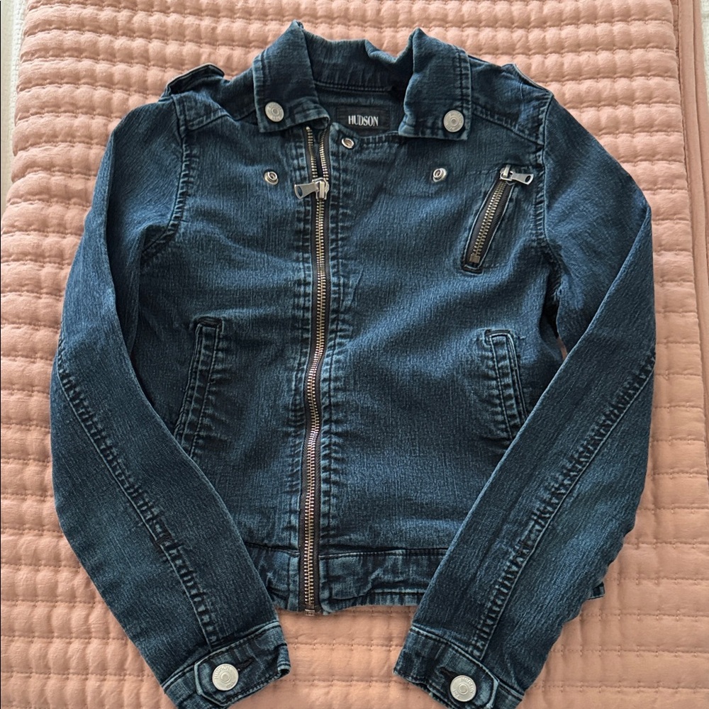 Hudson Jeans Kids Navy Denim Jacket